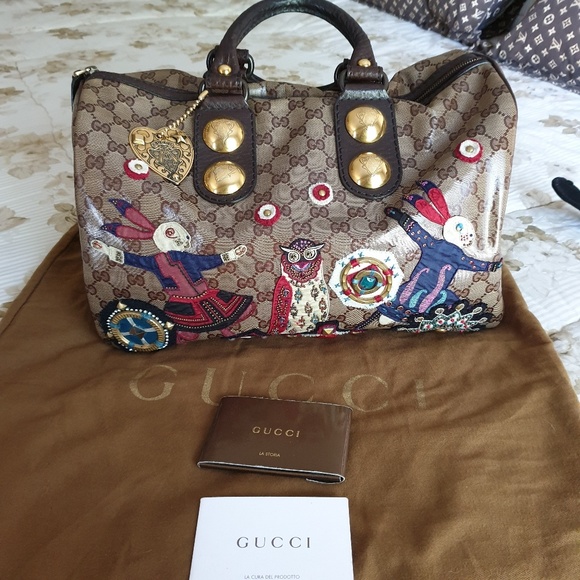 Gucci Handbags - Gucci Multicolor Embroidered Bag